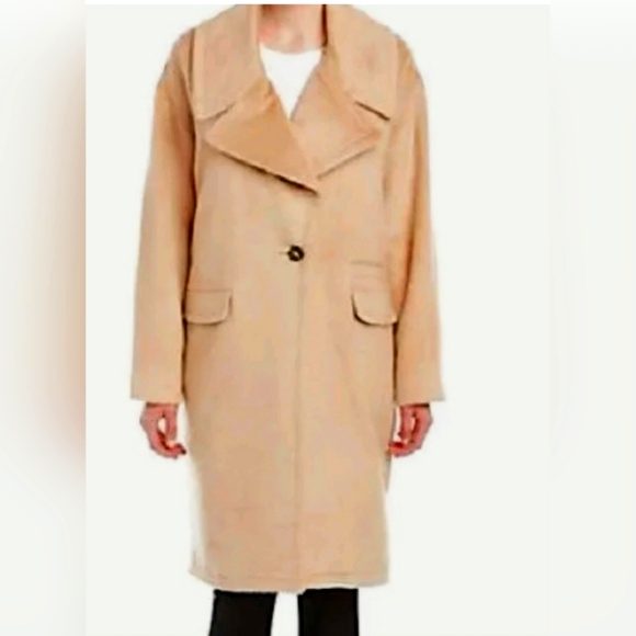 Badgley Mischka Classic Tan Trench Coat